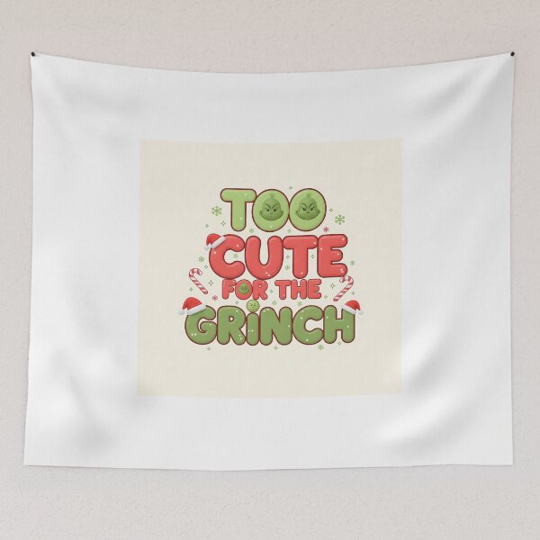 Item preview, Too Cute for the Grinch designed and sold by digisetumedia.