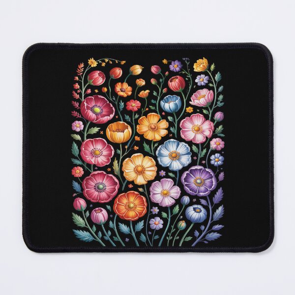 Item preview, Gay Pride Subtle Wildflowers LGBTQ Month Rainbow Flowers designed and sold by Shannon Bosley.