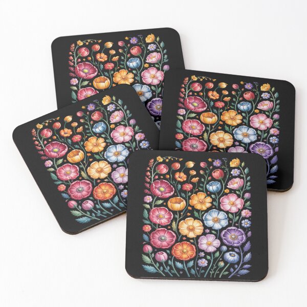 Item preview, Gay Pride Subtle Wildflowers LGBTQ Month Rainbow Flowers designed and sold by Shannon Bosley.