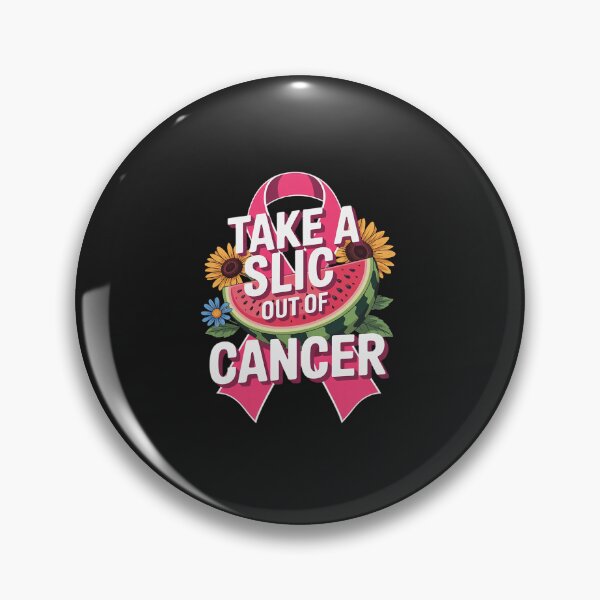 Item preview, Breast Cancer Take A Slice Out Of Cancer Watermelon Melon designed and sold by TAYLOROUSDALE.