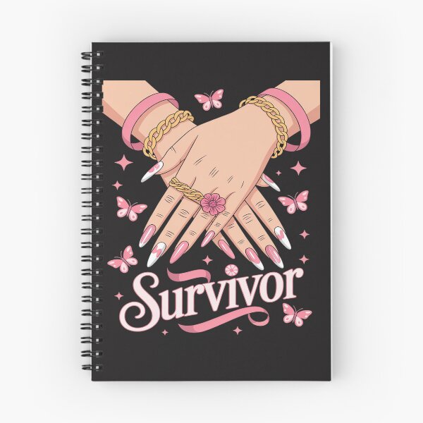 Item preview, Breast Cancer Survivor Awareness Black Woman Nails Pink designed and sold by TAYLOROUSDALE.