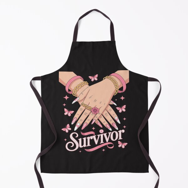 Item preview, Breast Cancer Survivor Awareness Black Woman Nails Pink designed and sold by TAYLOROUSDALE.