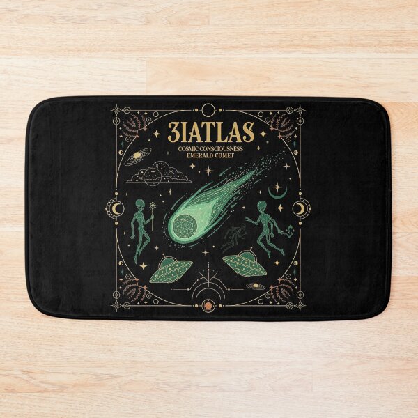 Item preview, 3iatlas Emerald Comet Cosmic Consciousness Art Nouveau designed and sold by zzz888.