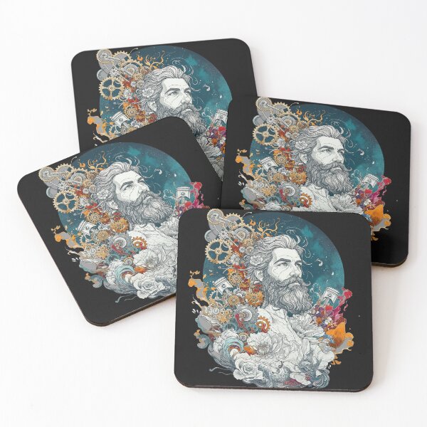 Item preview, Mechanical Man Gears And Cogs Tech Art designed and sold by FemmeForge.