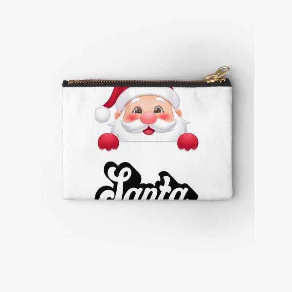 Item preview, Cute Santa Peeking – Merry Christmas Design designed and sold by BeLookU.