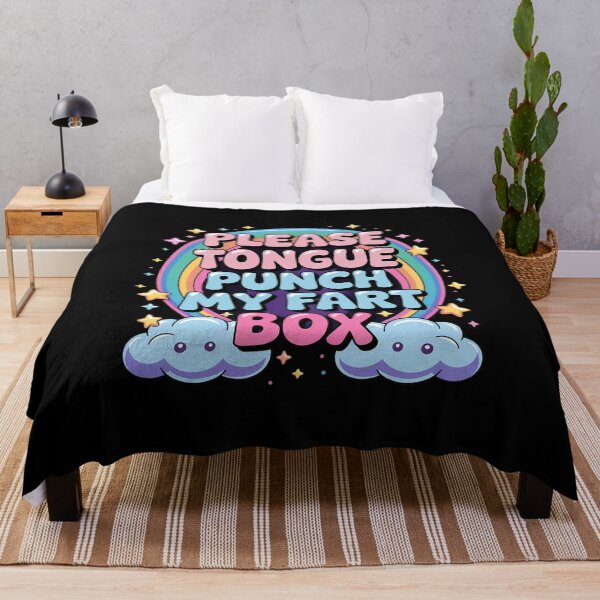 Item preview, Please Tongue Punch My Fart Box Funny Inappropriate 1 designed and sold by RuthGAArt.