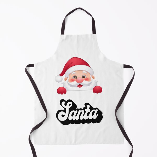 Item preview, Cute Santa Peeking – Merry Christmas Design designed and sold by BeLookU.