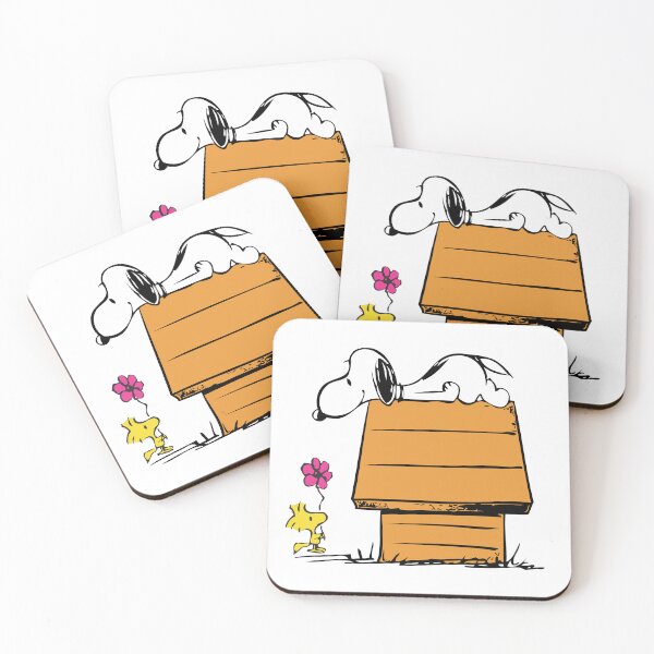 Item preview, Snoopy Sleeping While Woodstock Brings a Flower designed and sold by mjerksx.