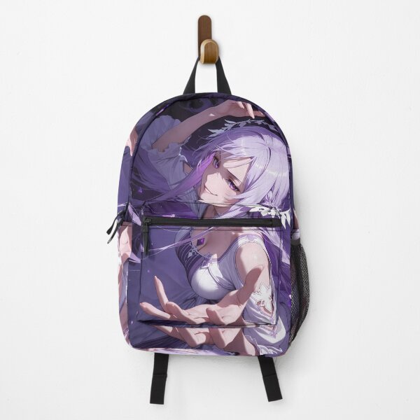 Item preview, Quinella Sword Art Online Anime Fantasy Magic Cathedral Night Purple Anime Girl designed and sold by thedarvills.