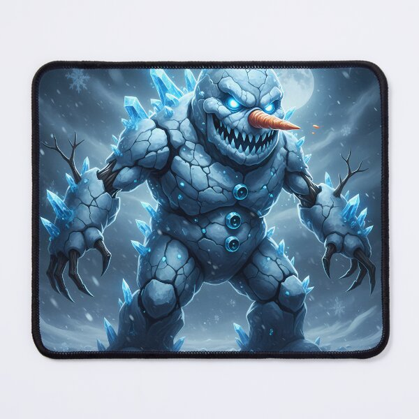 Item preview, Frozen Nightmare Snowman Monster designed and sold by digisetumedia.