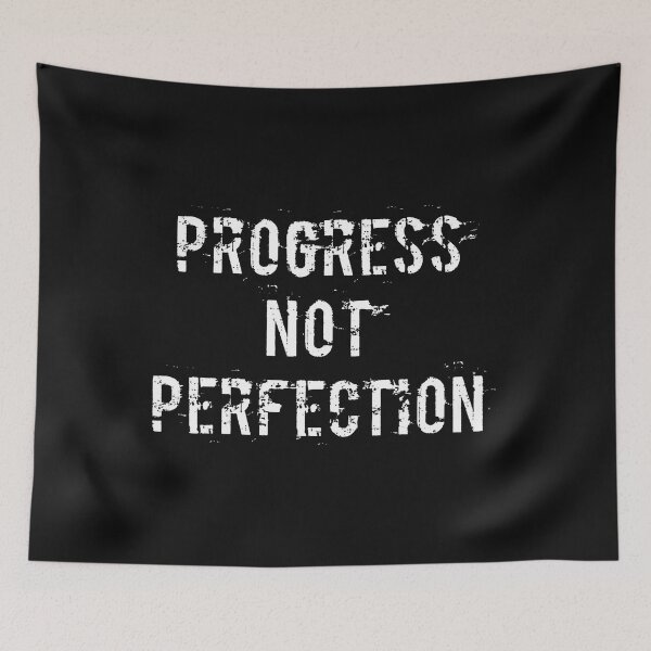 Item preview, Progress Not Perfection Recovery designed and sold by hkredaimero.
