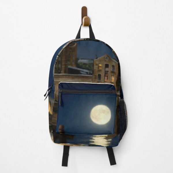 Item preview, FULL MOON OVER ST MARY'S CHURCH ROTHERHITHE LONDON designed and sold by Mackenzie Moulton International Artist .
