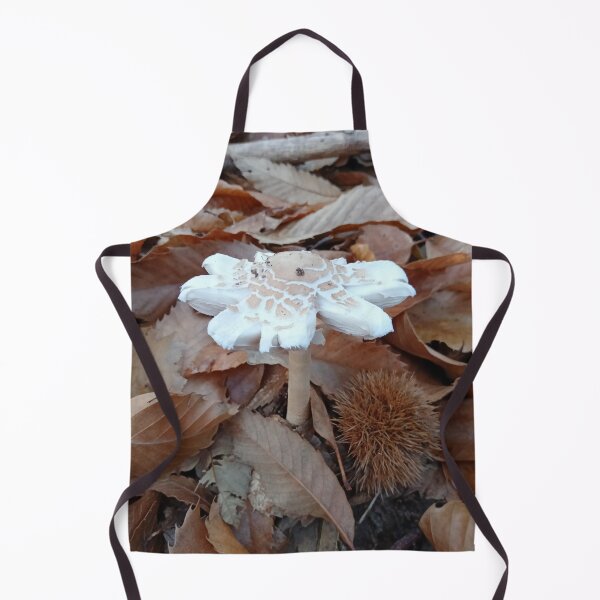 Item preview, Mushroom Among Autumn Leaves designed and sold by DavidePoggio.