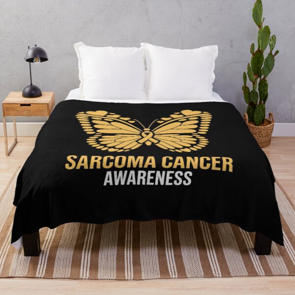 Item preview, Butterfly Sarcoma Cancer Awareness Yellow Ribbon Support designed and sold by TAYLOROUSDALE.