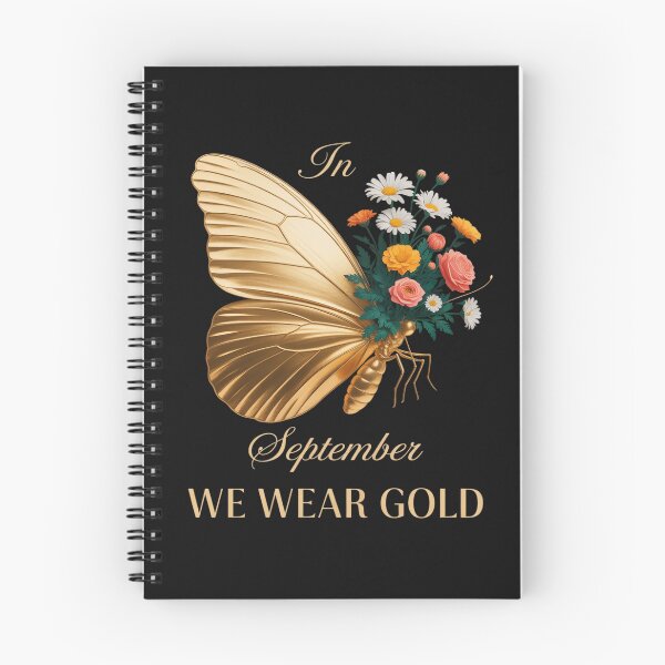 Item preview, Butterfly September We Wear Gold Childhood Cancer Awareness designed and sold by TAYLOROUSDALE.