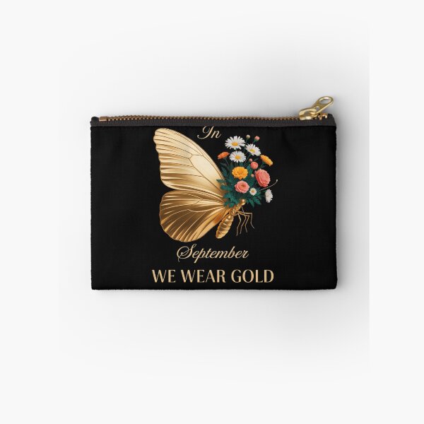 Item preview, Butterfly September We Wear Gold Childhood Cancer Awareness designed and sold by TAYLOROUSDALE.