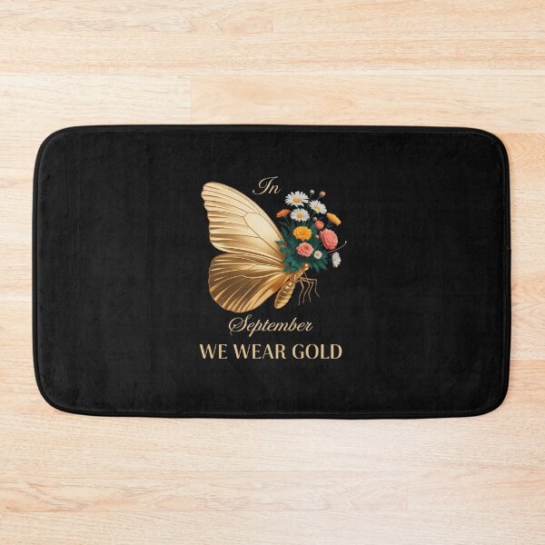 Item preview, Butterfly September We Wear Gold Childhood Cancer Awareness designed and sold by TAYLOROUSDALE.