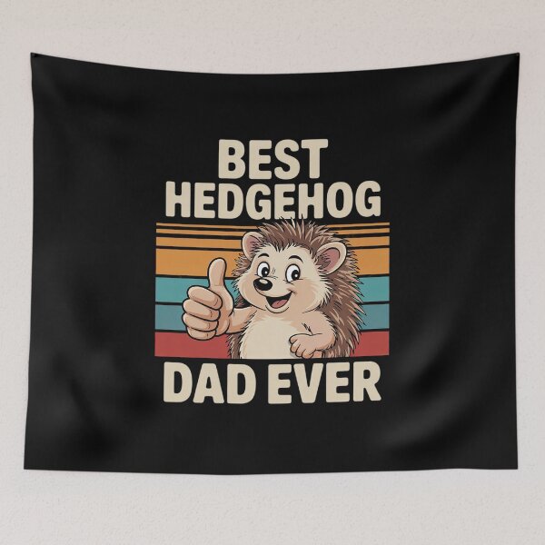 Item preview, Best Hedgehog Dad Ever hedgehog Pet hedgehog Owners  designed and sold by RoyTill0Art.