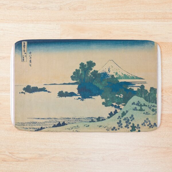 Item preview, Coast and Mount Fuji - Vintage Japanese Landscape Print designed and sold by Open Canvas.