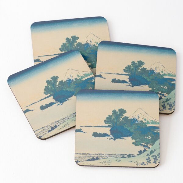 Item preview, Coast and Mount Fuji - Vintage Japanese Landscape Print designed and sold by Open Canvas.