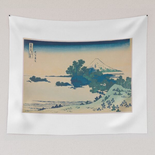 Item preview, Coast and Mount Fuji - Vintage Japanese Landscape Print designed and sold by Open Canvas.