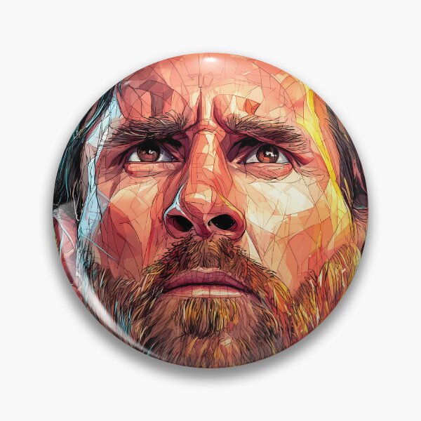 Item preview, Lionel Messi Football Soccer Player Colorful Modern Portrait designed and sold by mildaclairmo.