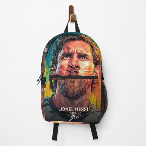 Item preview, Lionel Messi Football Soccer Player Colorful Modern Portrait designed and sold by mildaclairmo.