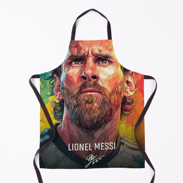 Item preview, Lionel Messi Football Soccer Player Colorful Modern Portrait designed and sold by mildaclairmo.