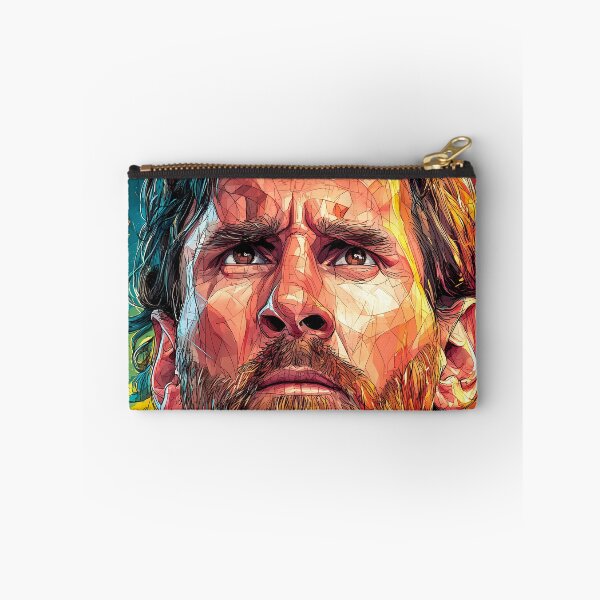 Item preview, Lionel Messi Football Soccer Player Colorful Modern Portrait designed and sold by mildaclairmo.