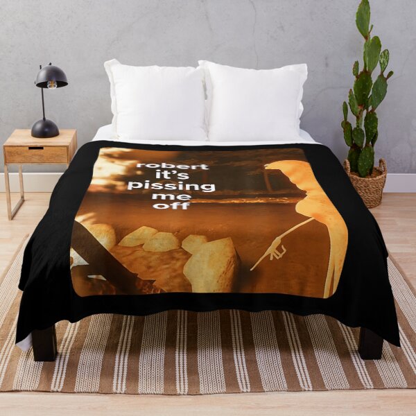 Item preview, Robert It Is Pissing Me Off Funny Camping Fire Night Quote designed and sold by River Silva.