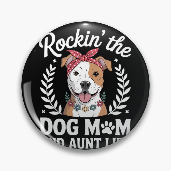 Item preview, Rat Terrier Rocking The Dog Mom and Aunt Life Mothers Day  designed and sold by RuthGAArt.