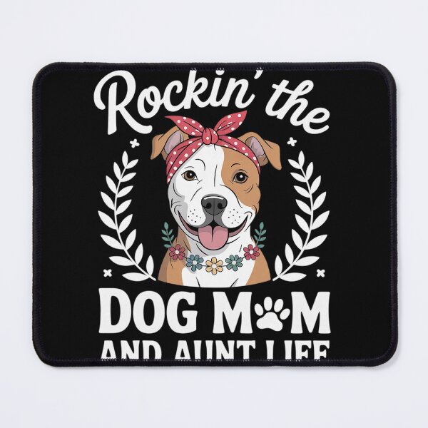 Item preview, Rat Terrier Rocking The Dog Mom and Aunt Life Mothers Day designed and sold by RuthGAArt.