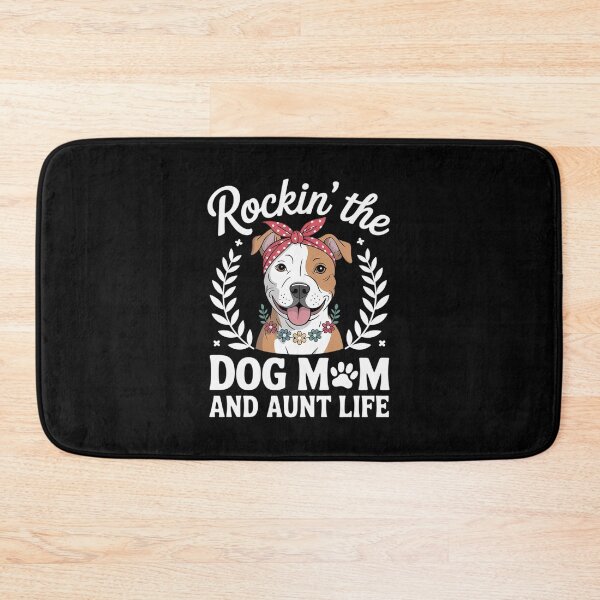 Item preview, Rat Terrier Rocking The Dog Mom and Aunt Life Mothers Day  designed and sold by RuthGAArt.