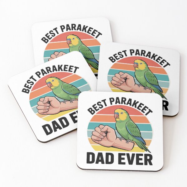 Item preview, Best Parakeet Dad Ever Parakeet Pet Parakeet Owners  designed and sold by RoyTill0Art.