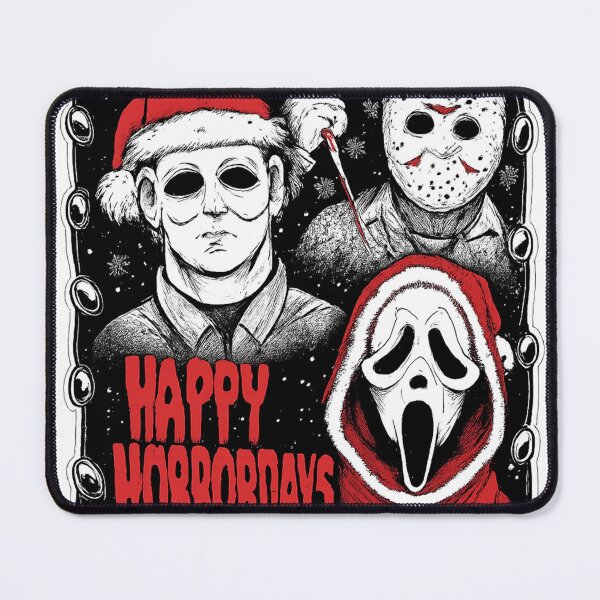 Item preview, Happy Horrordays – Horror Christmas Slasher Art designed and sold by westtricks.