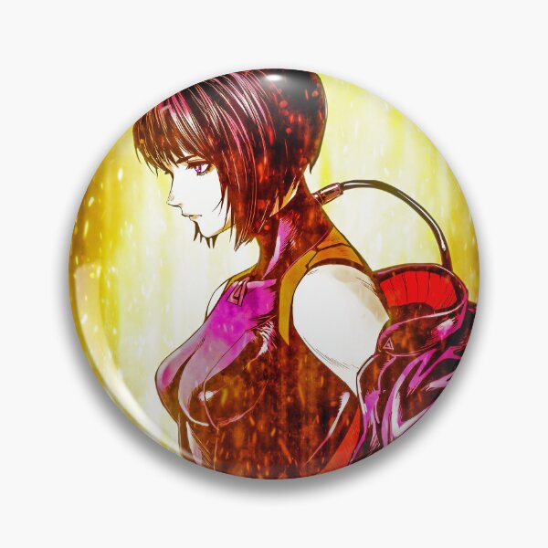 Item preview, Mokoto Kusanagi Cyber Poise Ghost in the Shell Anime Girl Neon Future Glow designed and sold by Tokyonomad.