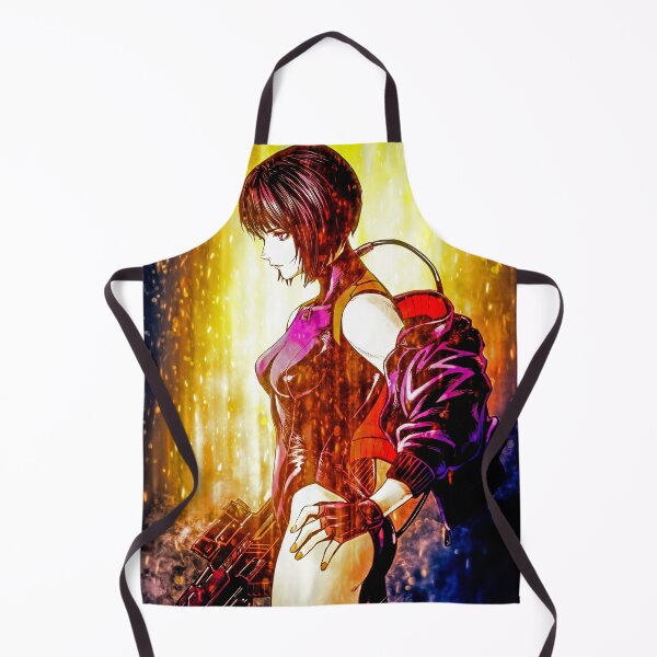Item preview, Mokoto Kusanagi Cyber Poise Ghost in the Shell Anime Girl Neon Future Glow designed and sold by Tokyonomad.