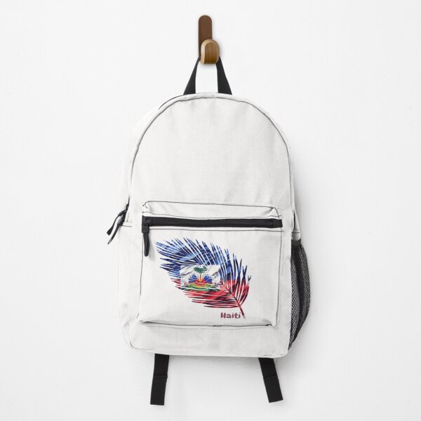 Item preview, Abstract Haiti Flag – Feather Design designed and sold by ArteJorge48.