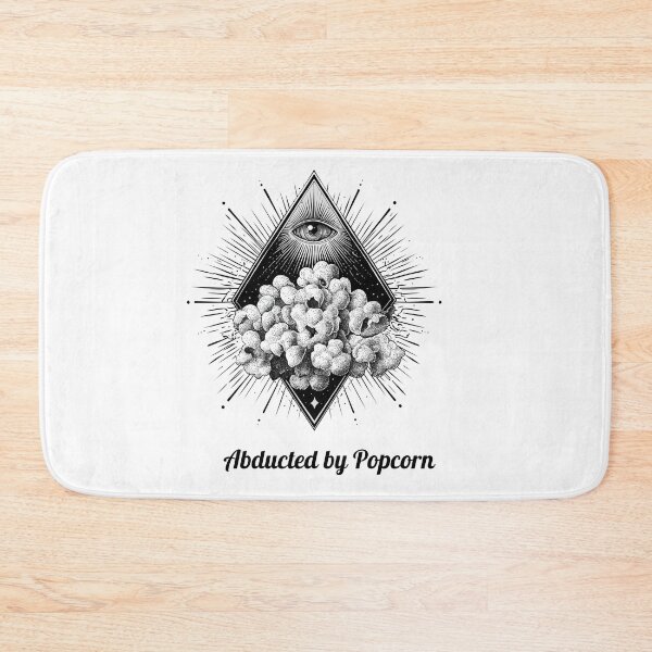 Item preview, Abducted by Popcorn. All Seeing Eye Occult Snack Art designed and sold by Anastasiia Yurevych.