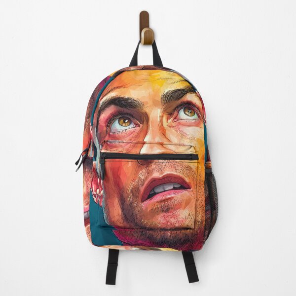 Item preview, Cristiano Ronaldo Football Soccer Player Intense Color Portrait designed and sold by mildaclairmo.