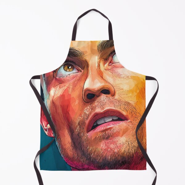 Item preview, Cristiano Ronaldo Football Soccer Player Intense Color Portrait designed and sold by mildaclairmo.