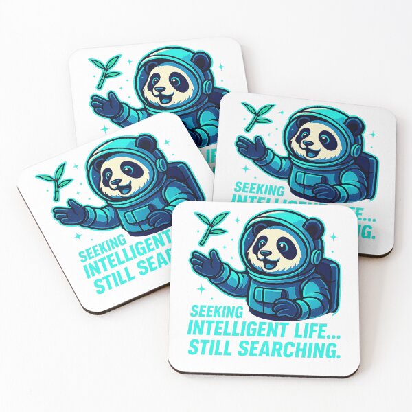 Item preview, Space Panda Seeking Intelligent Life designed and sold by the-dovlat.