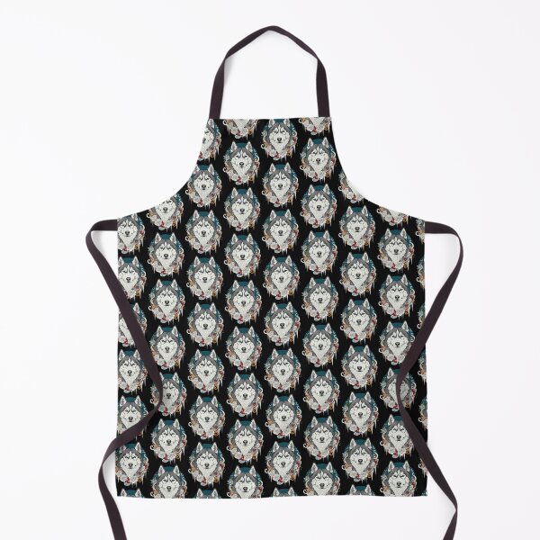 Item preview, Winter Husky Floral Siberian Dog Lover designed and sold by FemmeForge.