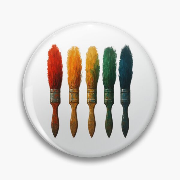 Item preview, Living Palette – Brushes in Bloom designed and sold by Catfcreations.