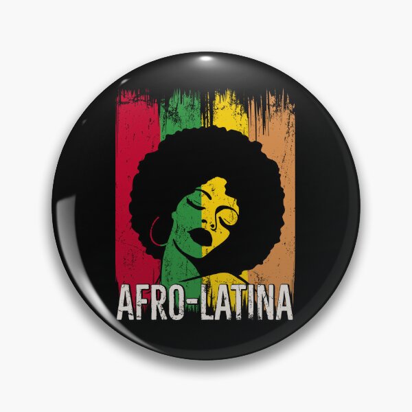 Item preview, Afro Latina – Proud Latina with Curly Hair Caribbean Pride Shirt designed and sold by Suzy Perez Art.