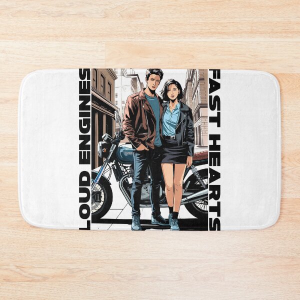 Item preview, Loud engines - Fast hearts designed and sold by Concept-Hub.