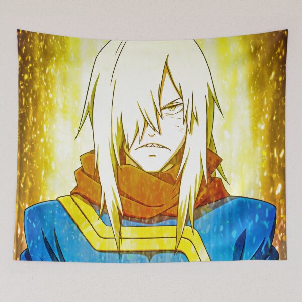 Item preview, Viral Fierce Resolve Gurren Lagann Anime Golden Warrior Intense Burning Aura designed and sold by Tokyonomad.