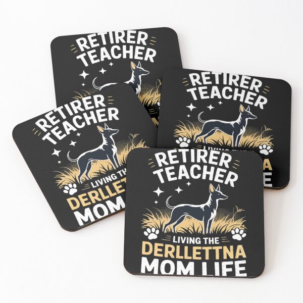 Item preview, Retired Teacher Living Cirneco Delletna Dog MOM Life  designed and sold by RuthGAArt.