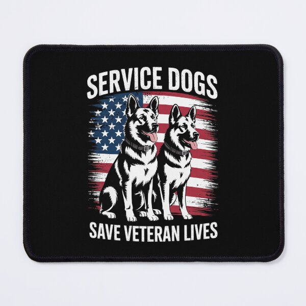 Item preview, Service Dogs Saves Veteran Lives Veterans Day designed and sold by MythWoot.