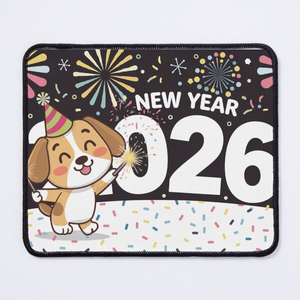 Item preview, Beagle New Year Fiesta 2026 designed and sold by NeatThingLover.